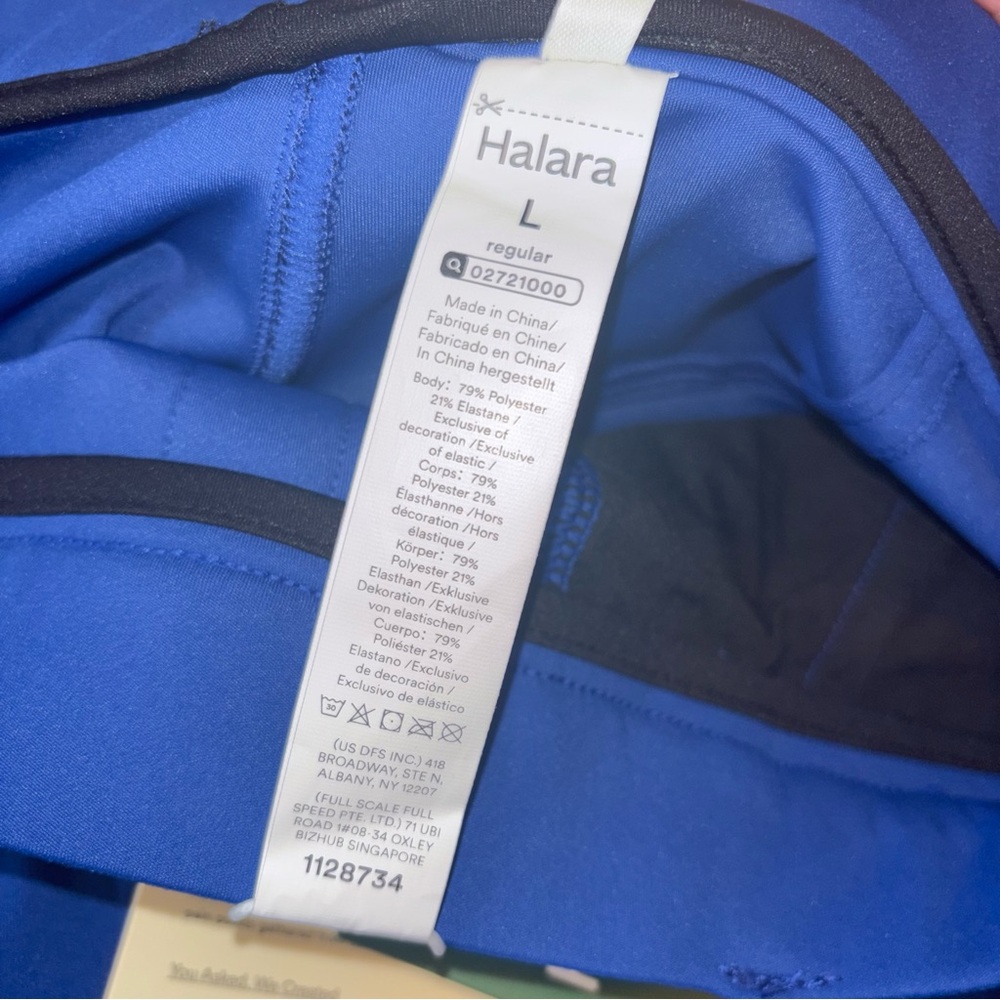 Halara Size Large Blue Slacks - image 3